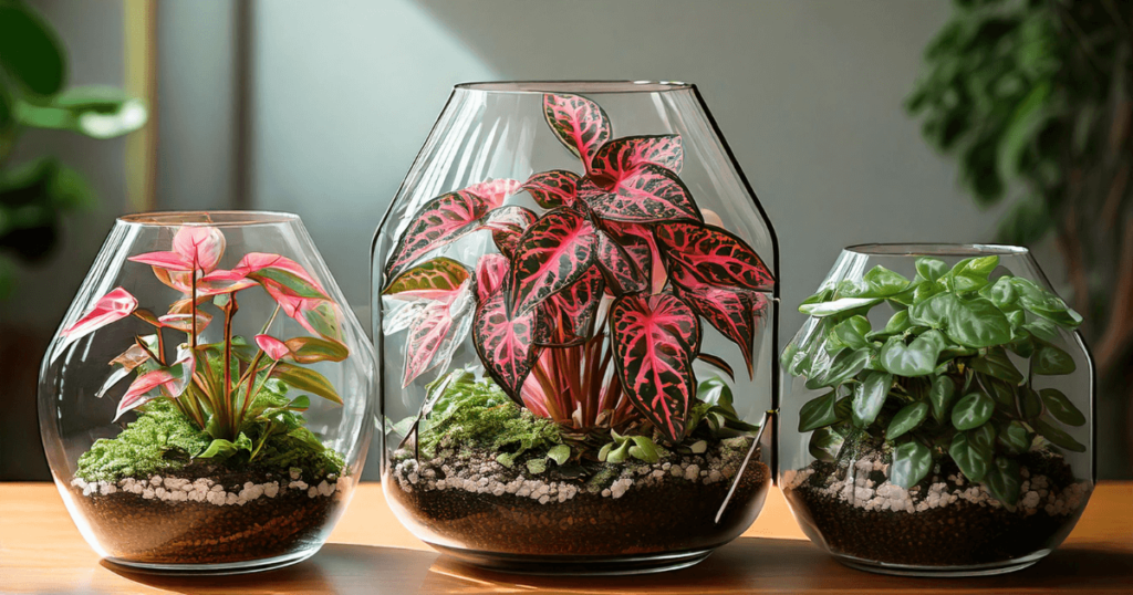 plants for enclosed terrariums