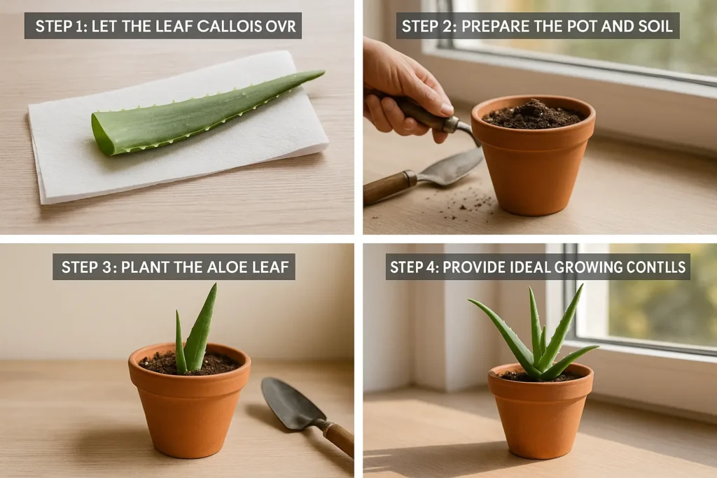 How to Grow Aloe Vera From Leaf: Step-by-Step Visual Guide